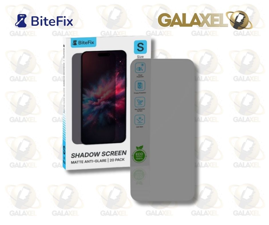 BITEFIX HIDROGEL CELULAR PRIVACIDAD MATTE ANTIHUELLA CAJA CON 20 Pz.