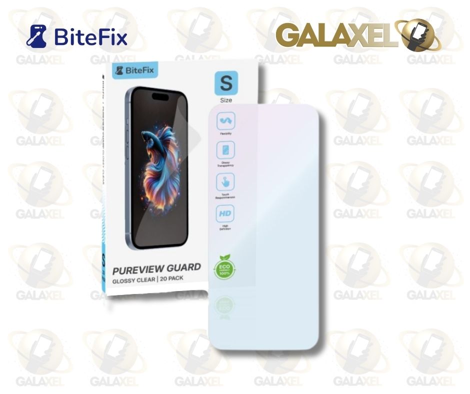 BITEFIX HIDROGEL CELULAR PUREVIEW TRASPARENTE CAJA CON 20 Pz.