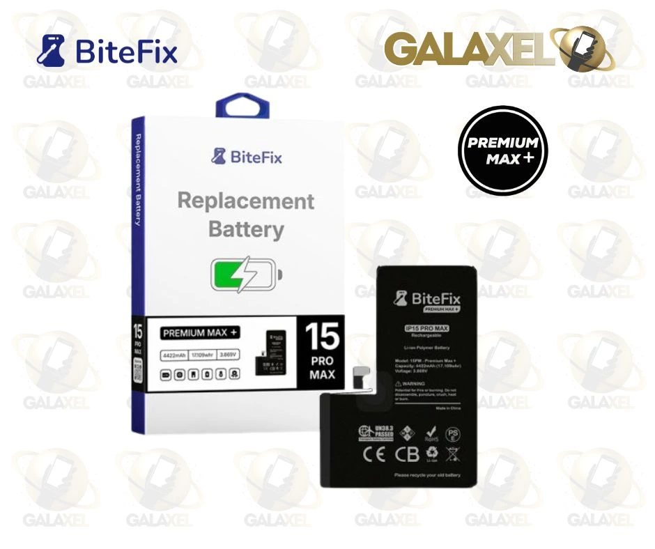 BITEFIX BATERIA DE DIAGNOSTICO IPHONE 15 PRO MAX.