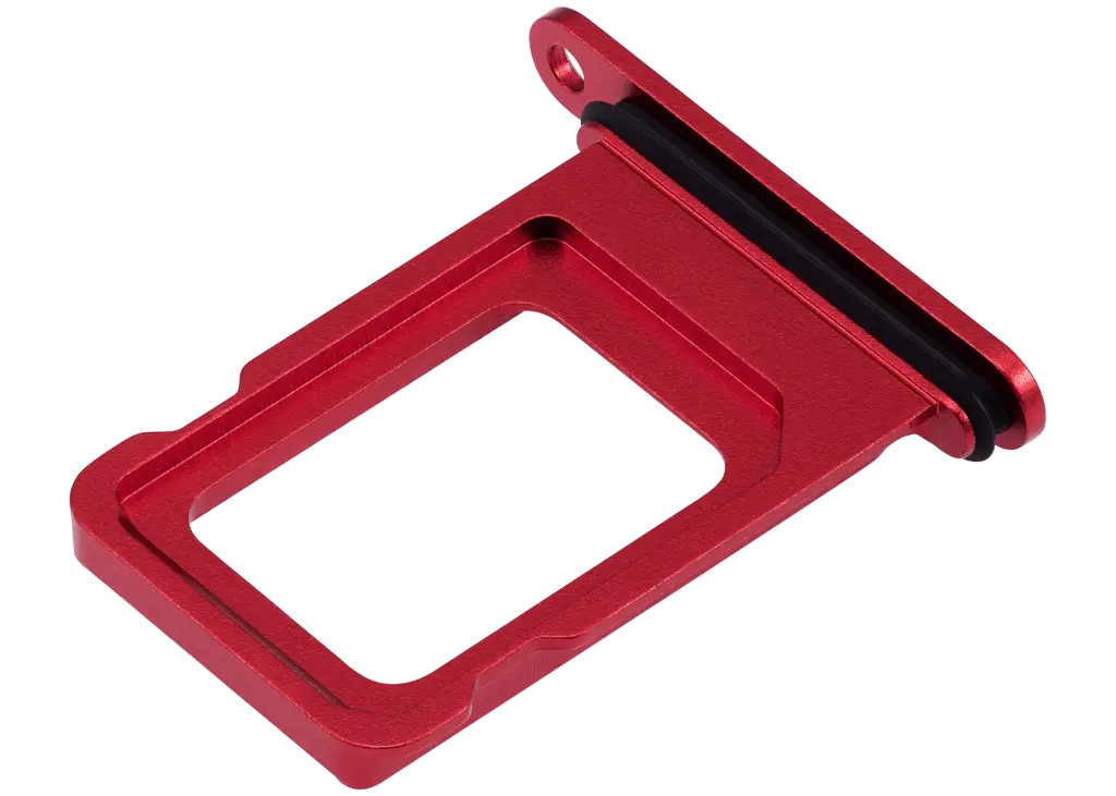 BANDEJA IPHONE 14 NORMAL Y PLUS ROJA