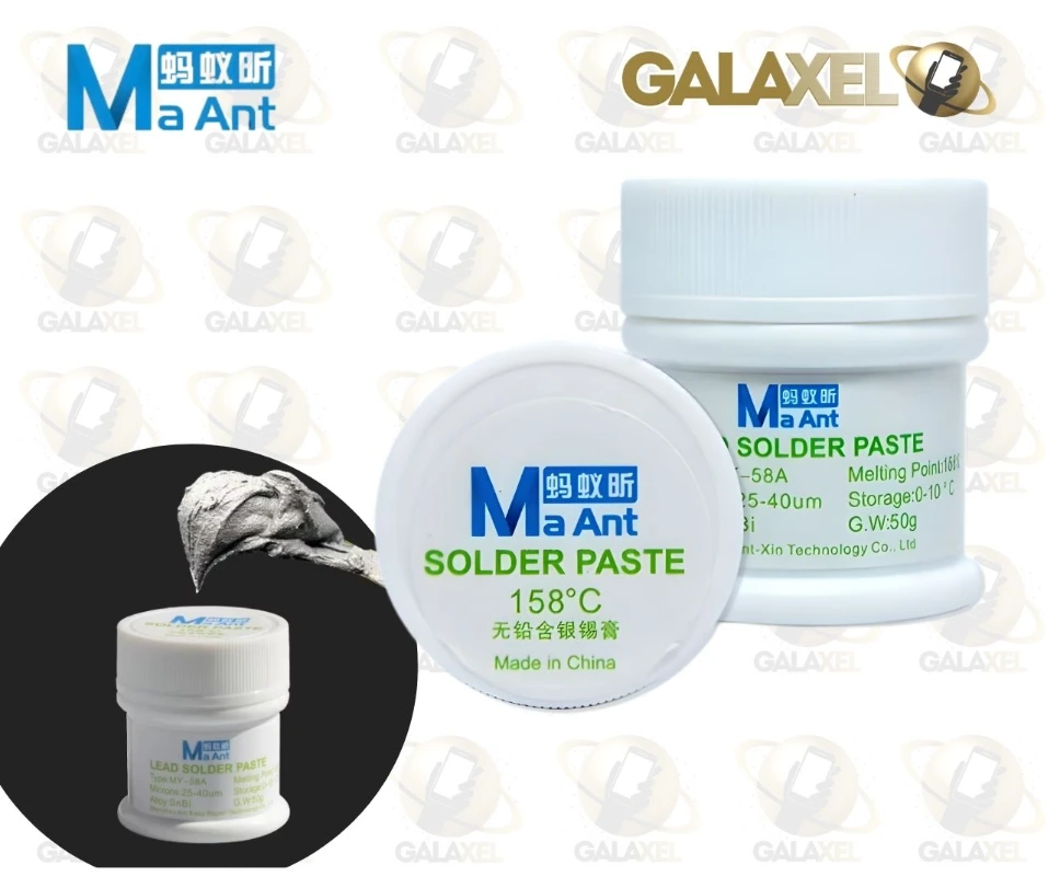 MAANT ESTAÑO EN PASTA ALEACION 158°