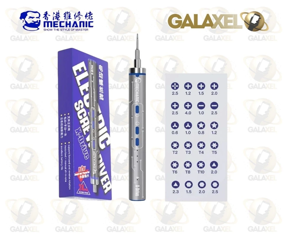 MECHANIC ELECTRIC SCREWDRIVER X DRIVE