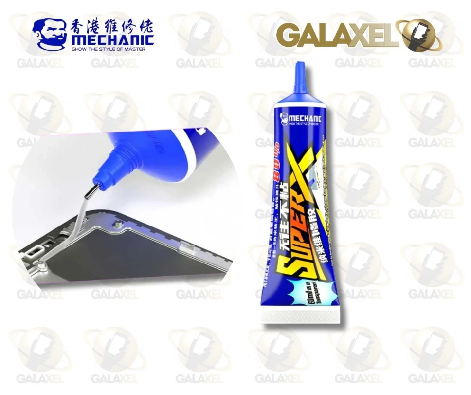 MECHANIC NEW NANO REPAIR GLUE SUPER X 60ML TRANS 0046