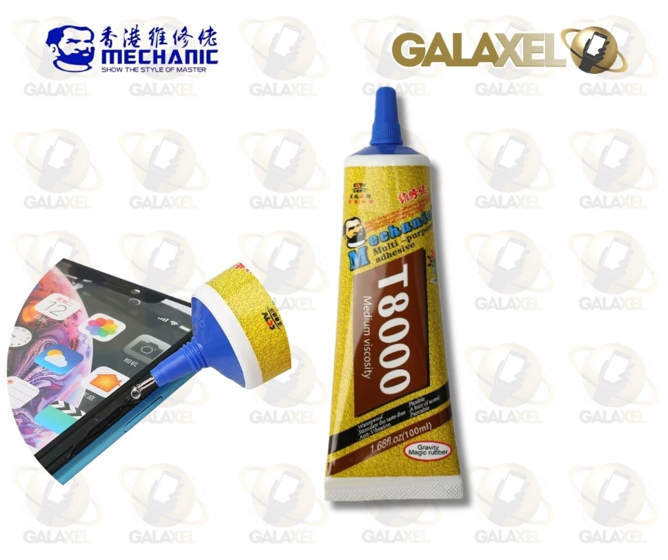 MECHANIC T8000 ADHESIVO TRANSPARENTE 110ML.