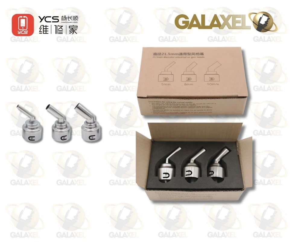 YCS HOT AIR NOOZLE SET OF 3