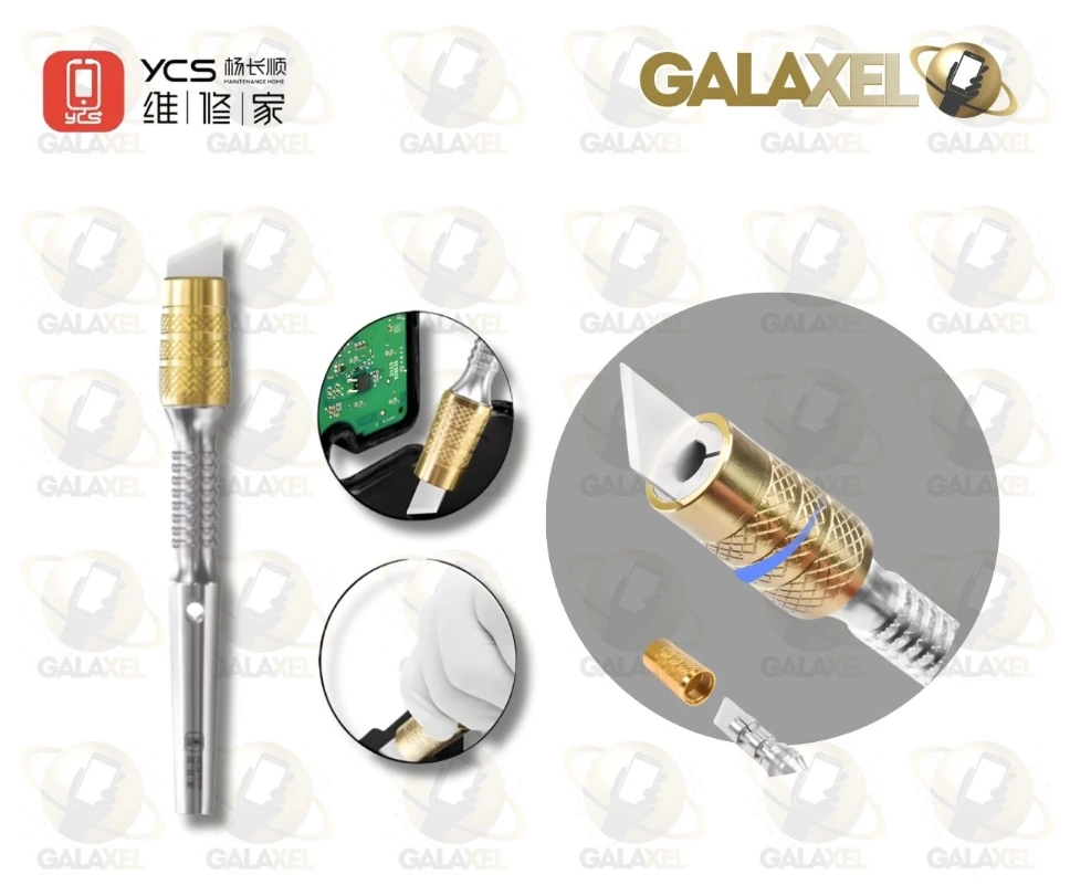 YCS 8040 CUCHILLA DE ACERO INOXIDABLE.