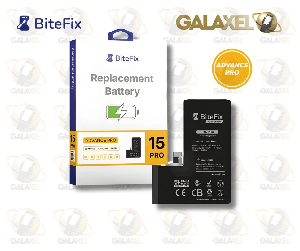 BITEFIX BATERIA ADVANCE PRO IPHONE 15 PRO.