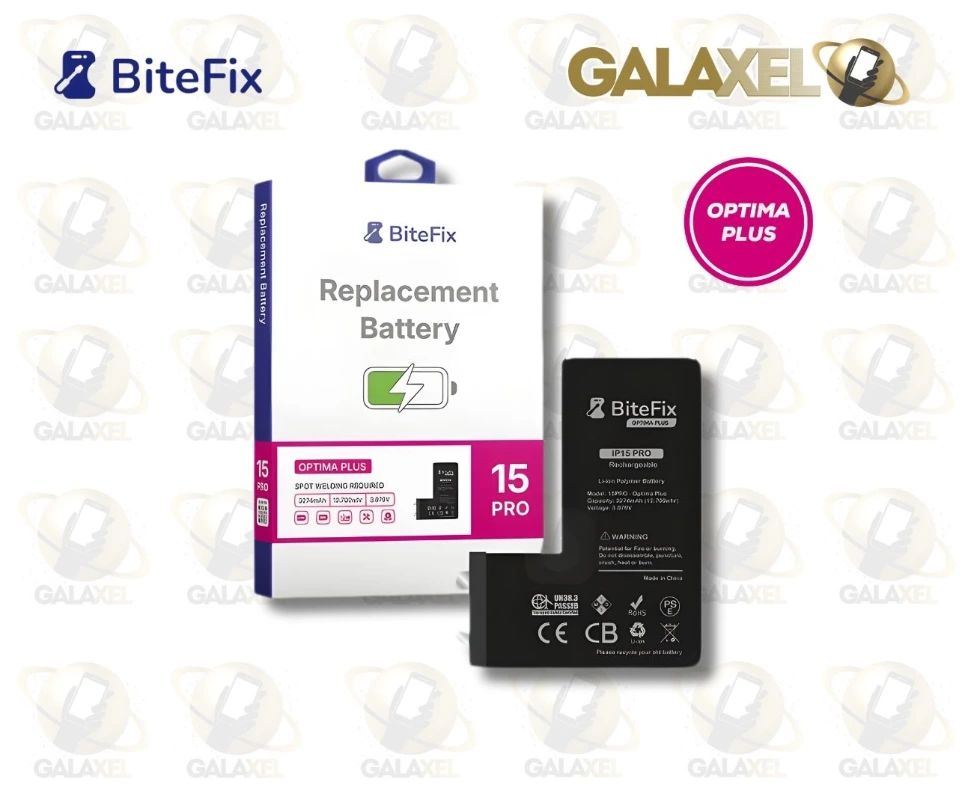 BITEFIX BATERIA OPTIMA PLUS IPHONE 15 PRO.