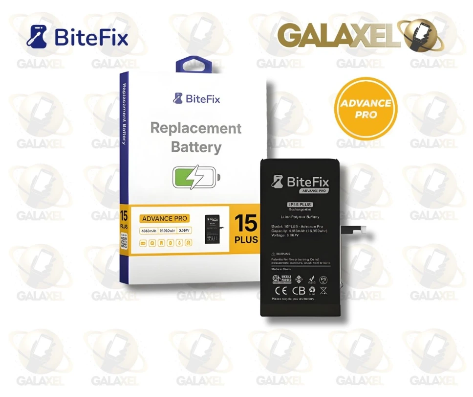 BITEFIX BATERIA ADVANCE PRO IPHONE 15 PLUS.