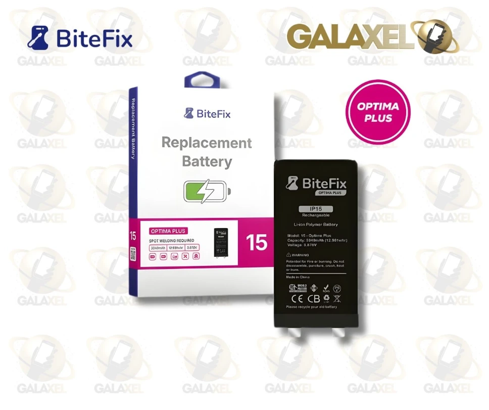 BITEFIX BATERIA OPTIMA PLUS IPHONE 15.