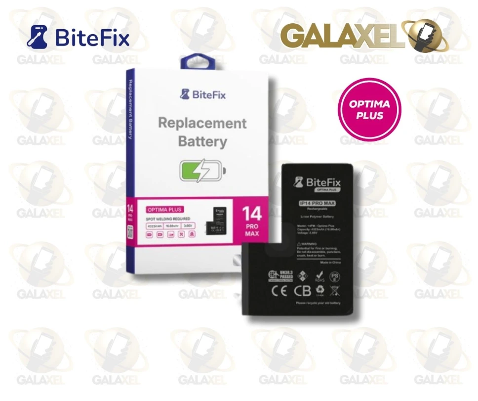 BITEFIX BATERIA OPTIMA PLUS IPHONE 14 PRO MAX.
