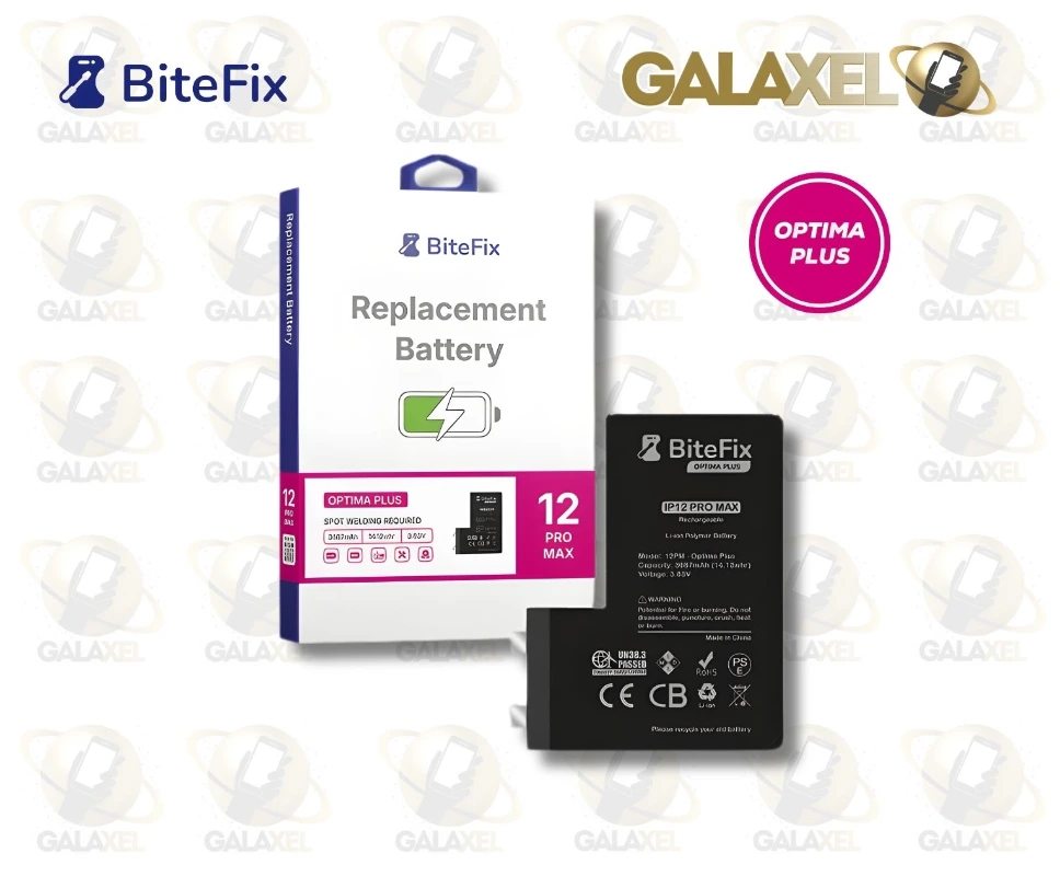 BITEFIX BATERIA OPTIMA PLUS IPHONE 12 PRO MAX.