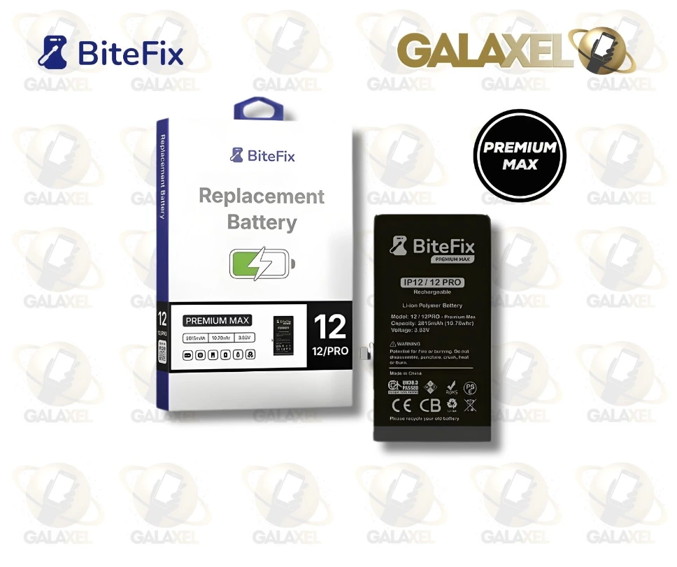 BITEFIX BATERIA PREMIUM MAX IPHONE 12/12 PRO.