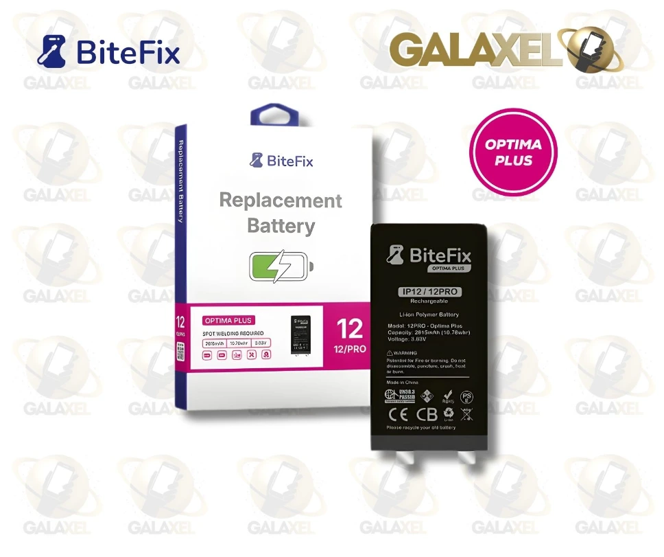 BITEFIX BATERIA OPTIMA PLUS IPHONE 12/12 PRO.