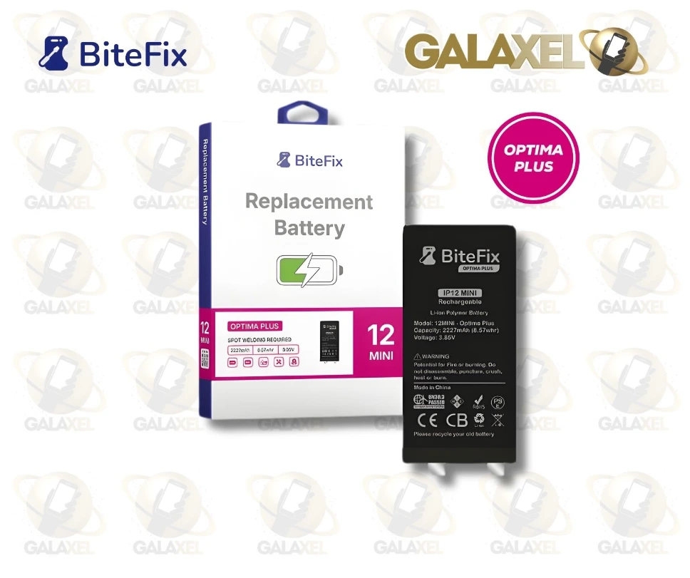 BITEFIX BATERIA OPTIMA PLUS IPHONE 12 MINI.
