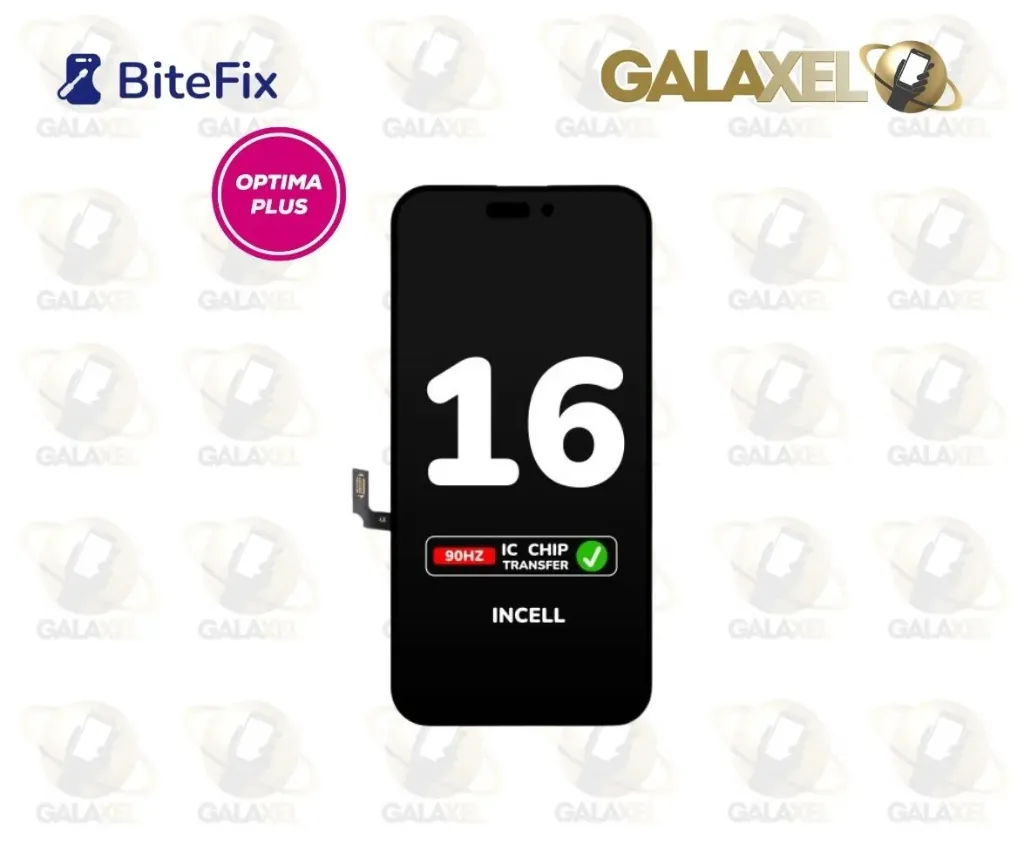 BITEFIX LCD OPTIMA PLUS IPHONE 16 INCELL FHD.