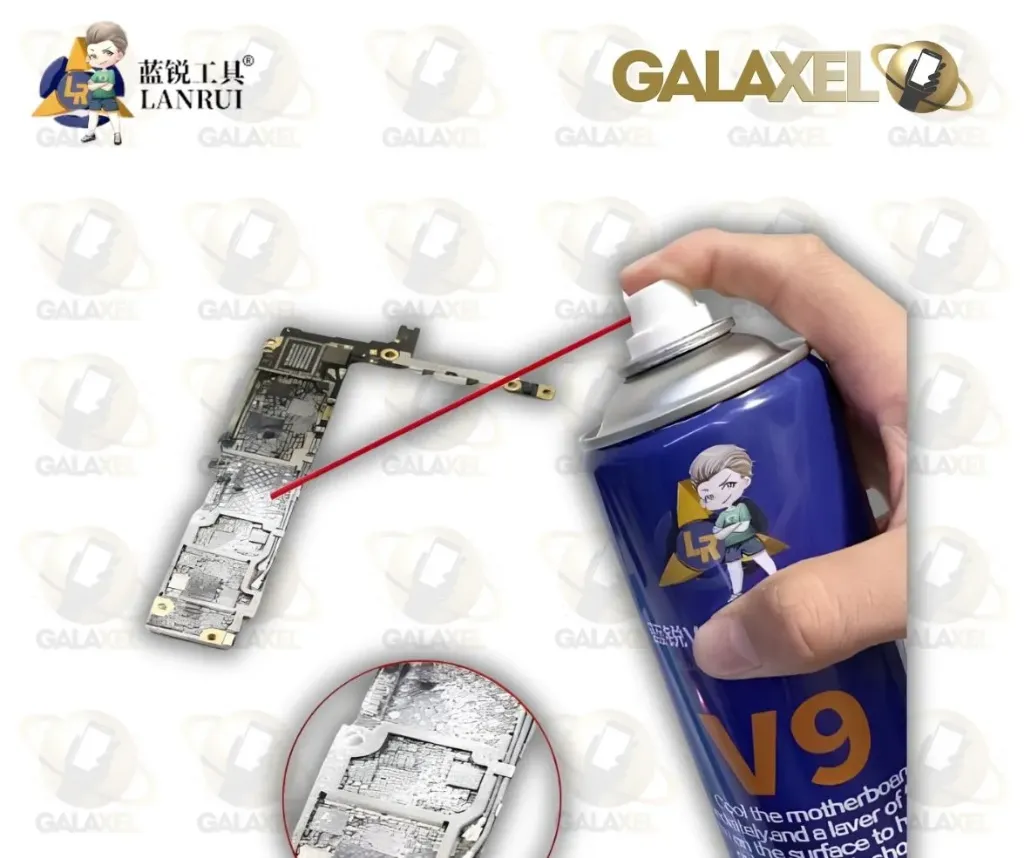 LAN RUI V9 DETECTOR DE CORTOS 450ML.