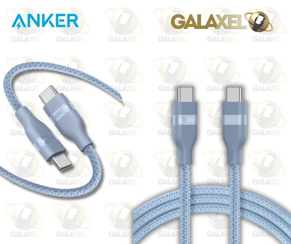 ANKER CABLE TIPO C - C 240W (CELESTE)